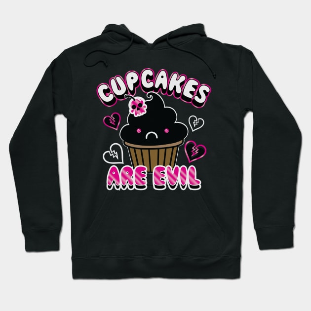 cupcakes evil Hoodie by toddgoldmanart